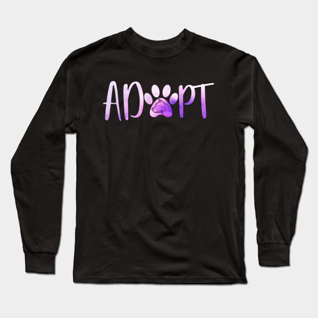 Adopt Long Sleeve T-Shirt by PrettyPittieShop